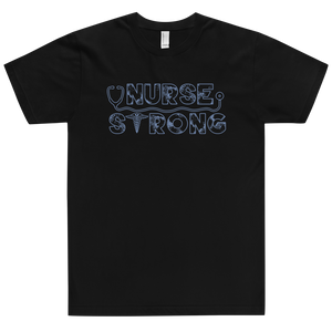 Nurse Strong T-Shirt Workout Apparel Funny Merchandise