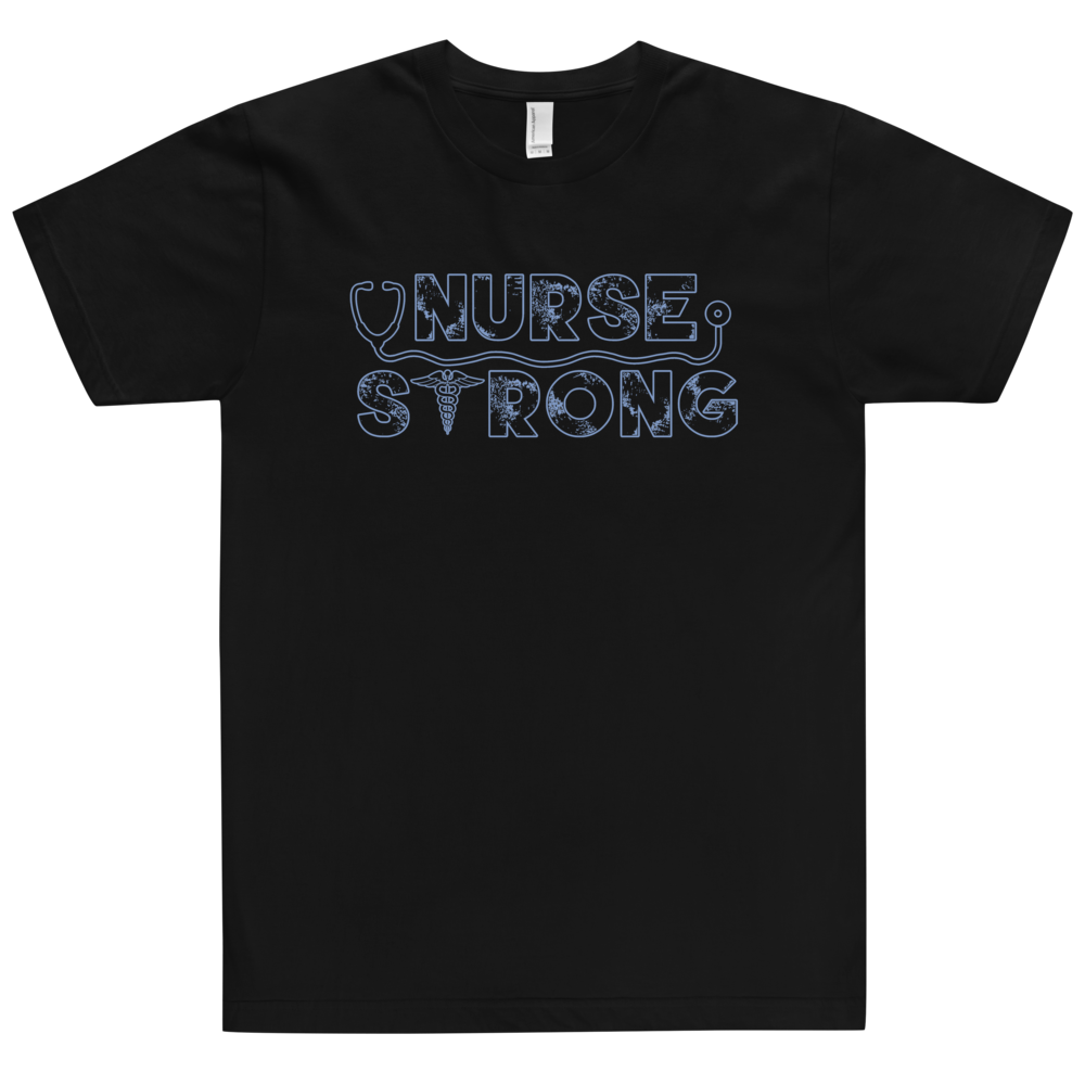 Nurse Strong T-Shirt Workout Apparel Funny Merchandise