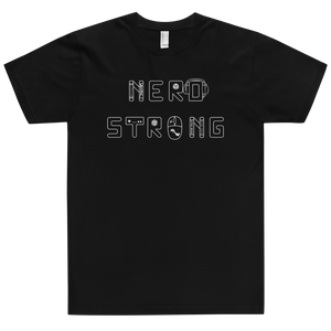 Nerd Strong T-Shirt Workout Apparel Funny Merchandise