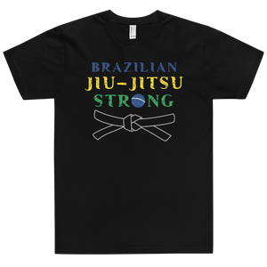 BJJ Strong T-Shirt Workout Apparel Funny Merchandise