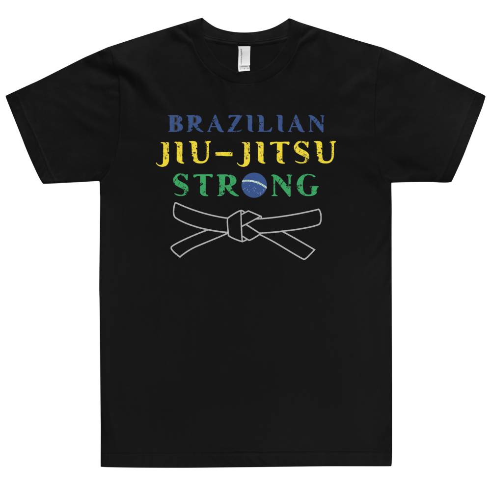 BJJ Strong T-Shirt Workout Apparel Funny Merchandise