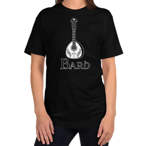 Bard D&D T-Shirt Workout Apparel Funny Merchandise