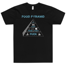 Load image into Gallery viewer, Food Pyramid T-Shirt Workout Apparel Funny Merchandise