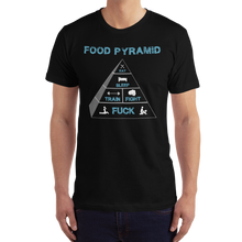 Load image into Gallery viewer, Food Pyramid T-Shirt Workout Apparel Funny Merchandise