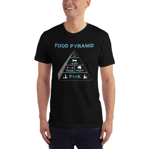 Food Pyramid - SFW - T-Shirt Workout Apparel Funny Merchandise