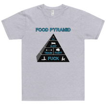 Load image into Gallery viewer, Food Pyramid T-Shirt Workout Apparel Funny Merchandise