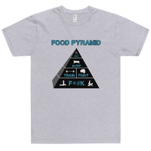 Load image into Gallery viewer, Food Pyramid - SFW - T-Shirt Workout Apparel Funny Merchandise