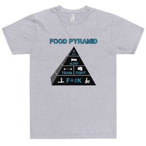 Food Pyramid - SFW - T-Shirt Workout Apparel Funny Merchandise