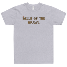 Load image into Gallery viewer, Belle of the Brawl Saying T-Shirt Workout Apparel Funny Merchandise