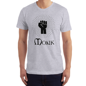 Monk D&D T-Shirt Workout Apparel Funny Merchandise