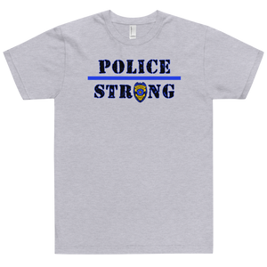 Police Strong T-Shirt Workout Apparel Funny Merchandise