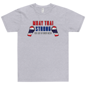 Muay Thai Strong T-Shirt Workout Apparel Funny Merchandise