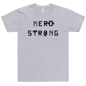 Nerd Strong T-Shirt Workout Apparel Funny Merchandise