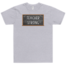 Load image into Gallery viewer, Teacher Strong T-Shirt Workout Apparel Funny Merchandise