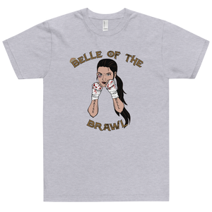 Belle of the Brawl T-Shirt Workout Apparel Funny Merchandise