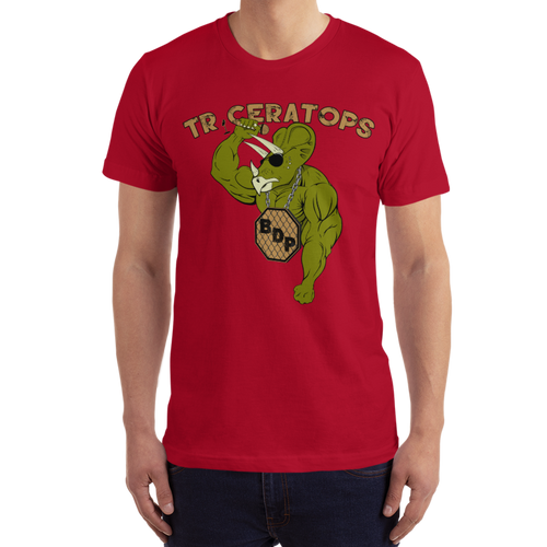 Triceratops T-Shirt Workout Apparel Funny Merchandise