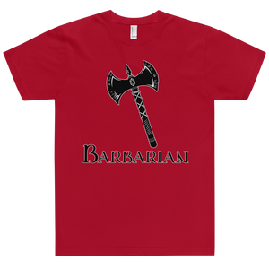 Barbarian D&D T-Shirt Workout Apparel Funny Merchandise