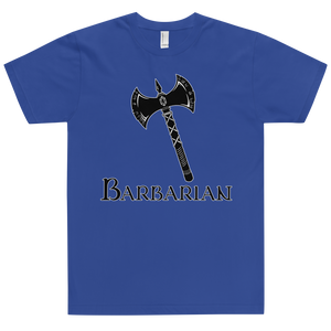 Barbarian D&D T-Shirt Workout Apparel Funny Merchandise