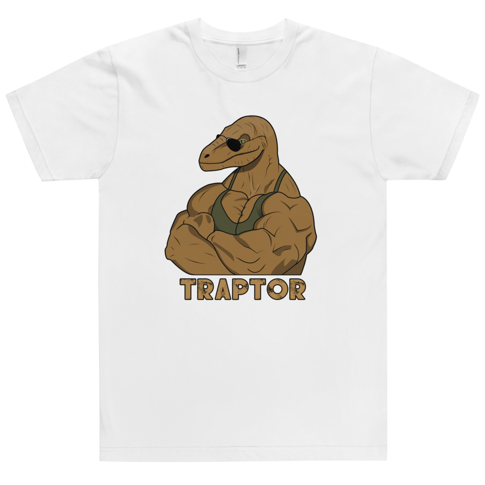 Traptor T-Shirt Workout Apparel Funny Merchandise