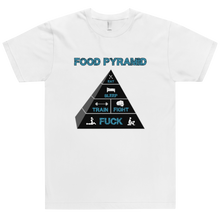 Load image into Gallery viewer, Food Pyramid T-Shirt Workout Apparel Funny Merchandise