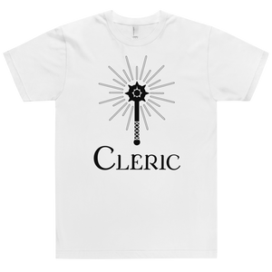 Cleric D&D T-Shirt Workout Apparel Funny Merchandise