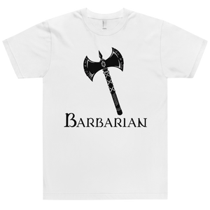 Barbarian D&D T-Shirt Workout Apparel Funny Merchandise