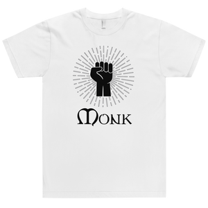 Monk D&D T-Shirt Workout Apparel Funny Merchandise