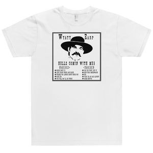 Wyatt Earp Tombstone T-Shirt Workout Apparel Funny Merchandise