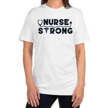 Load image into Gallery viewer, Nurse Strong T-Shirt Workout Apparel Funny Merchandise