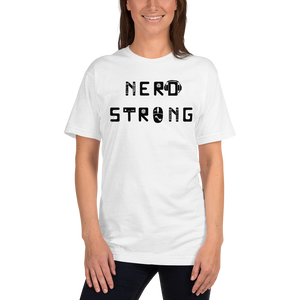 Nerd Strong T-Shirt Workout Apparel Funny Merchandise