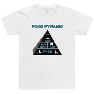 Food Pyramid - SFW - T-Shirt Workout Apparel Funny Merchandise