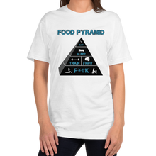 Load image into Gallery viewer, Food Pyramid - SFW - T-Shirt Workout Apparel Funny Merchandise