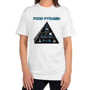 Food Pyramid - SFW - T-Shirt Workout Apparel Funny Merchandise