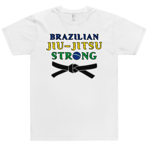 BJJ Strong T-Shirt Workout Apparel Funny Merchandise