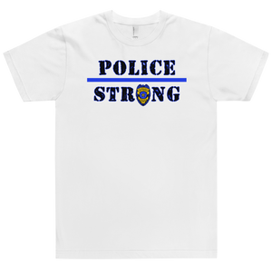 Police Strong T-Shirt Workout Apparel Funny Merchandise