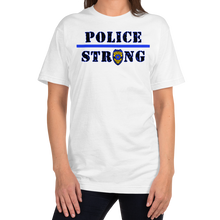 Load image into Gallery viewer, Police Strong T-Shirt Workout Apparel Funny Merchandise