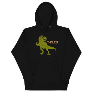 T-Flex Unisex Hoodie Workout Apparel Funny Merchandise