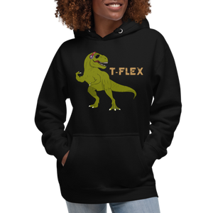 T-Flex Unisex Hoodie Workout Apparel Funny Merchandise