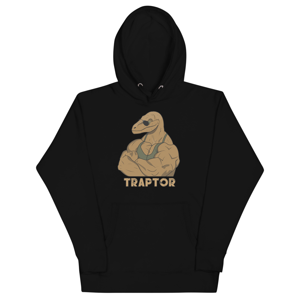 Traptor Unisex Hoodie Workout Apparel Funny Merchandise