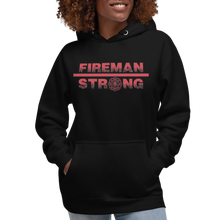 Load image into Gallery viewer, Fireman Strong Unisex Hoodie Workout Apparel Funny Merchandise