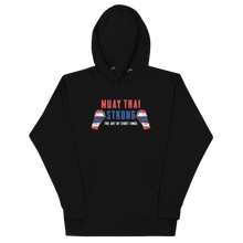 Load image into Gallery viewer, Muay Thai Strong Unisex Hoodie Workout Apparel Funny Merchandise