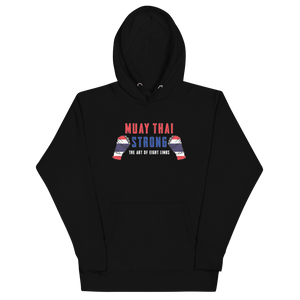 Muay Thai Strong Unisex Hoodie Workout Apparel Funny Merchandise