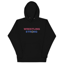 Load image into Gallery viewer, Wrestling Strong Unisex Hoodie Workout Apparel Funny Merchandise