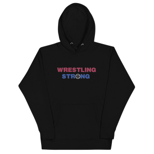 Wrestling Strong Unisex Hoodie Workout Apparel Funny Merchandise