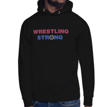 Load image into Gallery viewer, Wrestling Strong Unisex Hoodie Workout Apparel Funny Merchandise