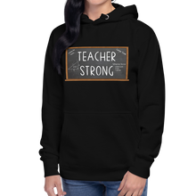 Load image into Gallery viewer, Teacher Strong Unisex Hoodie Workout Apparel Funny Merchandise