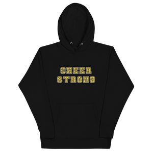 Cheer Strong Unisex Hoodie Workout Apparel Funny Merchandise