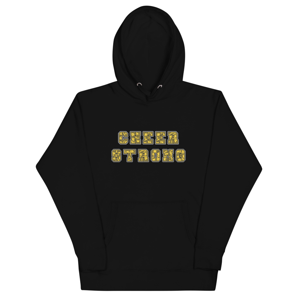 Cheer Strong Unisex Hoodie Workout Apparel Funny Merchandise