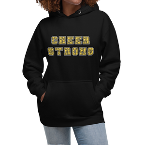 Cheer Strong Unisex Hoodie Workout Apparel Funny Merchandise