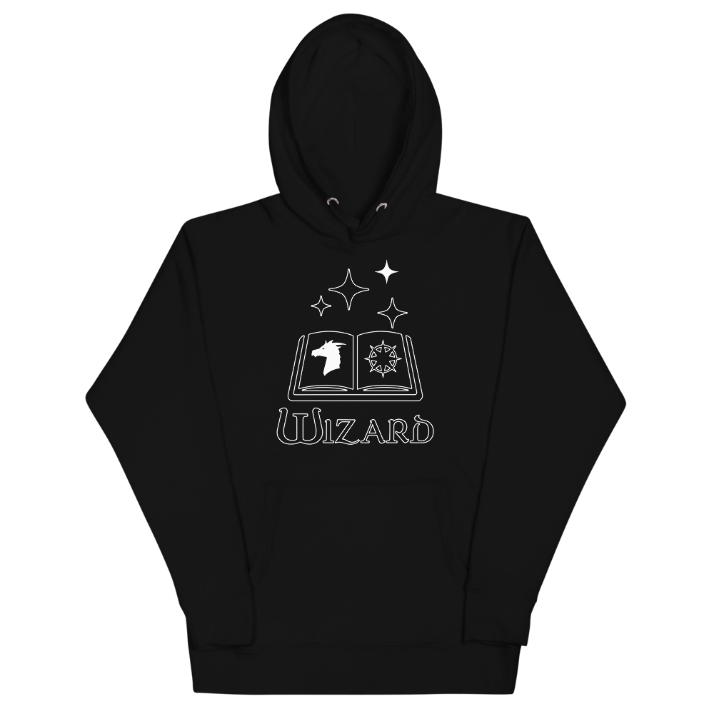 Wizard D&D Unisex Hoodie Workout Apparel Funny Merchandise